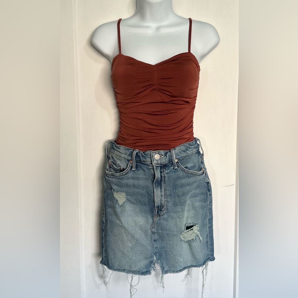 Express Ruse Body Contour Bodysuit sz:xs - Picture 3 of 14